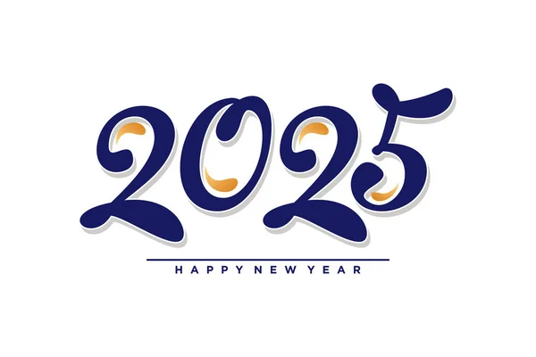 2025 logo tasarım element vektör simgesi yaratıcı ve modern konsept