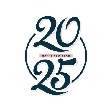 2025 tasarım element vektör simgesi ve yaratıcı konsept