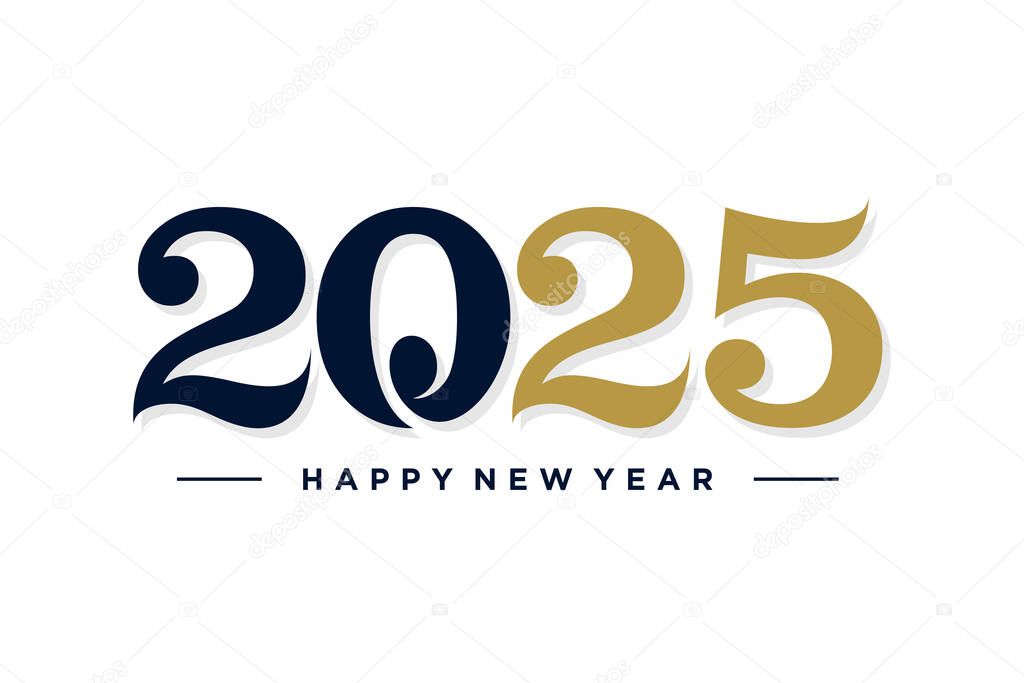 2025 design element idea with creative unique concept high resolution vector
