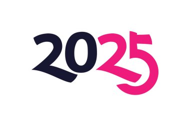 2025 yaratıcı kavramlı tasarım elemanı vektörü