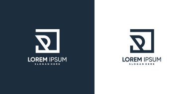 R harfi logosu modern konsept Premium Vektör bölüm 2
