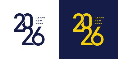 2026 logo tasarım element vektörü ve yaratıcı konsept tasarım fikri