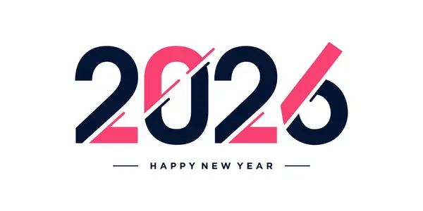 2026 logo tasarım element vektörü ve yaratıcı konsept tasarım fikri