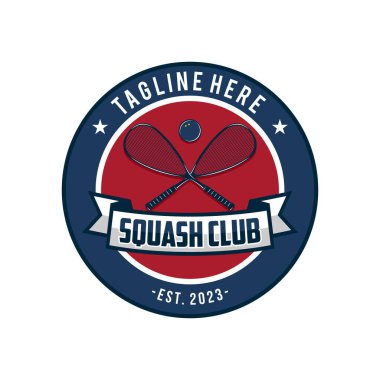 Kabak rozet logosu modern tarzda, Vektör illüstrasyonu