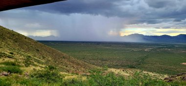 Büyük Kanyon 'da fırtına, Arizona, Birleşik Devletler