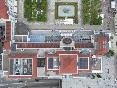 Sopot Poland 'ın eski şehir manzarası