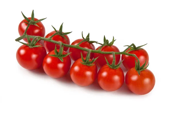 Cherry Tomato Ciliegino Izolované Bílém Pozadí Italských Potravin — Stock fotografie