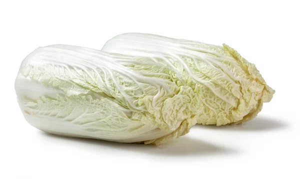 Chinese Cabbage Pekinensis Isolated White Background Royalty Free Stock Images