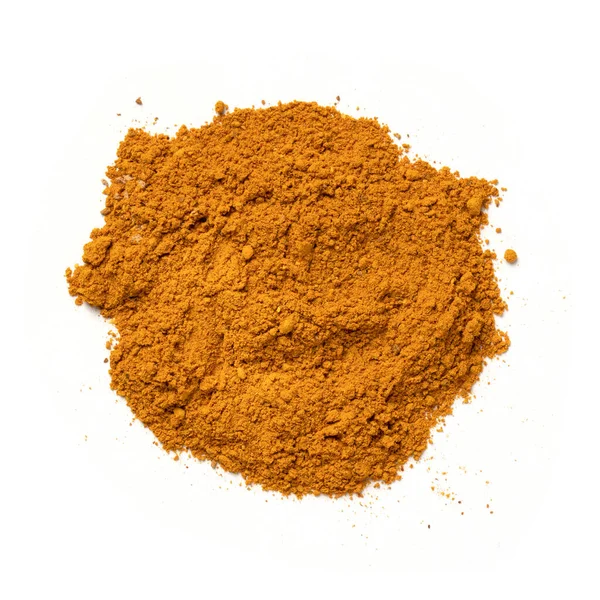 Curry Powder Orange Spice Mix Garam Masala Coriandru Turmeric Cumin — Fotografie, imagine de stoc