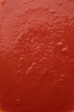 Domates Sosu Macro Detayı, Taze İtalyan Domates Kırmızı Posta, Yüksek Çözünürlük