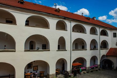 Tallinn şehrindeki eski kasabanın manzarası