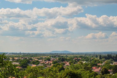 Hungary 'nin başkentinin panoraması.