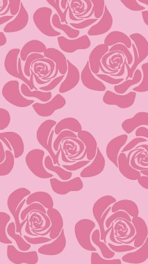 Pembe Güller Görüntü Arkaplanı Duvar Kağıdı