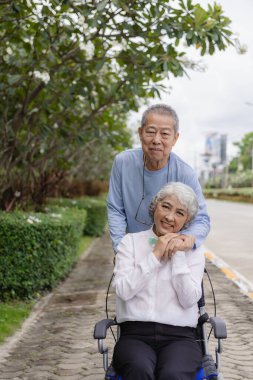 Evlerinin yakınındaki parkta bir çift, rahatlamak için, sağlık ve aşk sporlarında egzersiz yapmak için, yaşlı bir adam ve yaşlı bir kadın sabahları birlikte yürüyüşe çıkıyorlar.