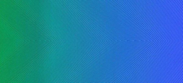 Grüne Blaue Linien Muster Hintergrund Abstrakt — Stockfoto