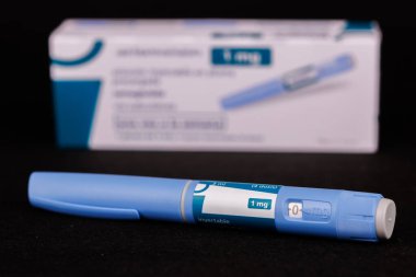 İlaç Ürünleri - Diyabet Tedavisi İçin Ozempic Pen ve Kutusu