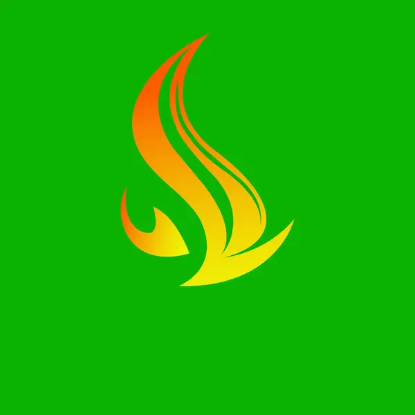 Vektor Feuer Emoji Feuer Icon Images — Stockvektor