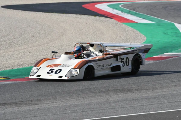 Scarperia April 2023 Lola T286年1976年イタリアのムジェロ サーキットでのムジェロ クラシック2023年の活動 — ストック写真