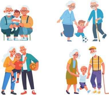 Büyükanneleriyle torunları arasındaki sonsuz bağı gösteren sevgi ve neşeyle dolu nesiller boyu süren faaliyetler..