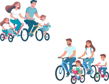 Bu canlı illüstrasyon bir aileyi bisiklet macerasına çıkarıyor. Pedal gücüyle yapılan keşiflerin keyfini paylaşıyorlar. Doğanın güzelliklerinde birlikte geziniyorlar..