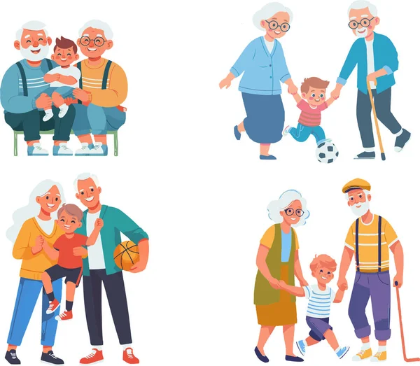 Büyükanneleriyle torunları arasındaki sonsuz bağı gösteren sevgi ve neşeyle dolu nesiller boyu süren faaliyetler..