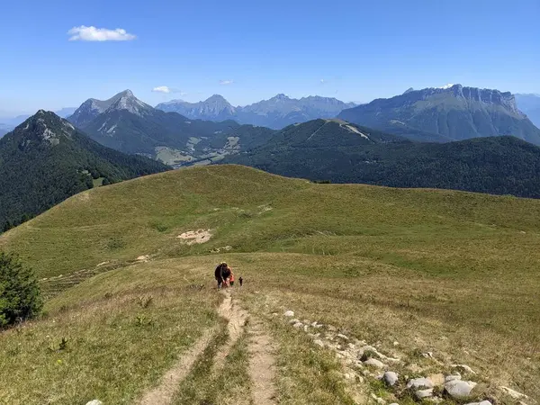 Pointe de la galopaz 'da yürüyüş bakış açısı