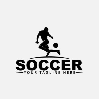 Futbol Rozeti ve Logo Şablonu Tasarımı 