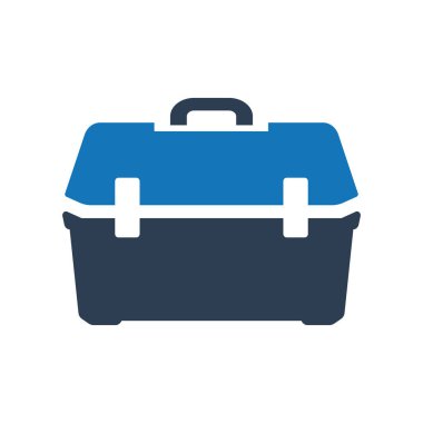 araç kutusu vektör renk simgesi