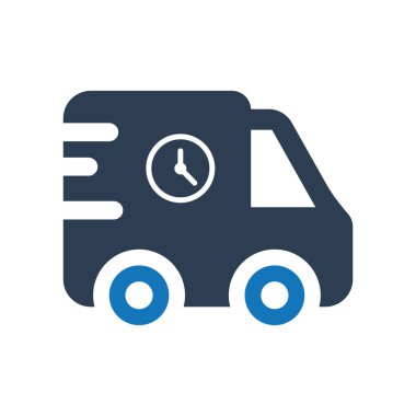 dağıtım vektörü renk simgesi