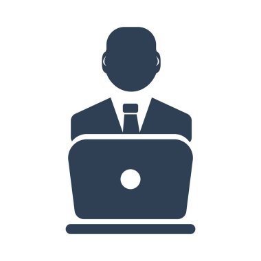 Bilgisayar vektör glif kutsal kişilerin resmi