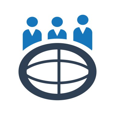 Ağ web simge vektör çizim