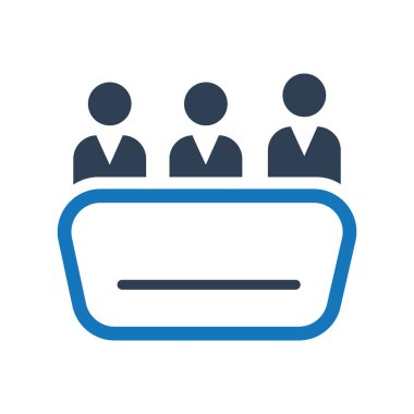 izleyici vektörü renk simgesi