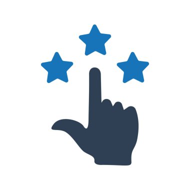 Yıldızlı el simgesi