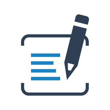 kağıt vektör renk simgesi