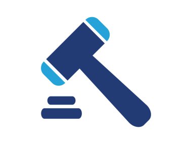 E-Ticaret Açık Artırma Simgesi vektör çizimi. E-ticaret simgesi