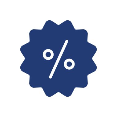 Price Discount ikon vektör illüstrasyonu. E-ticaret simgesi