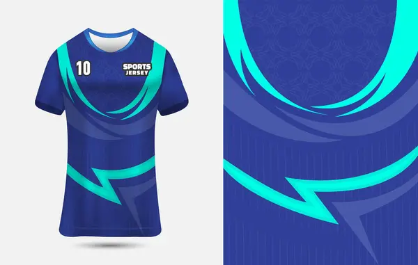 Süblimleşme Spor Jersey Tasarım Vektörü. Süblimleşme Yazdırma için özelleştirilebilir Jersey tasarımı