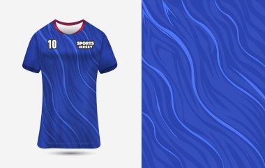 Süblimleşme baskısı için spor forması tasarımı. Üst Düzey için Özelleştirilebilir Jersey Tasarım Arkaplanı.