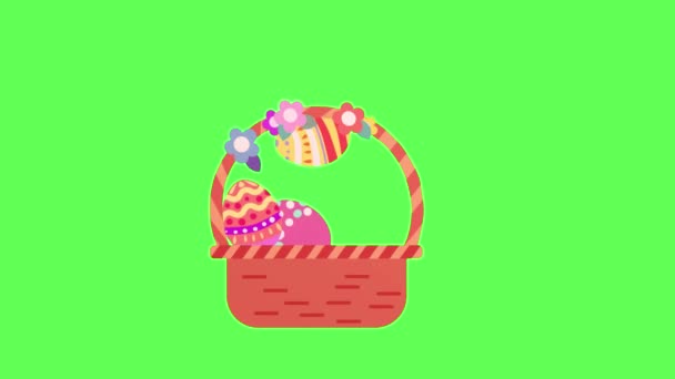 Geschenk Box Spinning Animation Auf Schwarzem Hintergrund Geschenk Box Rotation — Stockvideo