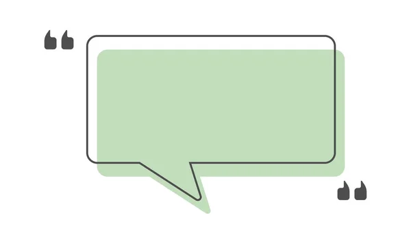 Konuşma balonu konuşma ikonu. Boş kabarcıklar vektör tasarım elementleri. Satır sembolü şablonunda sohbet et.