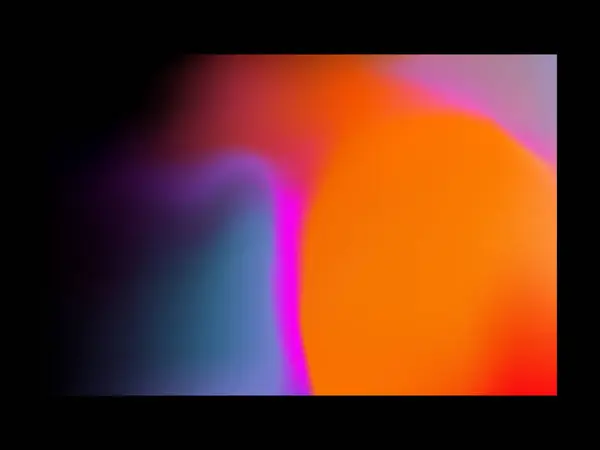 Akışkan gradyan arka plan vektörü. Turuncu, sarı, pembe ve mavi. Pastel rengi