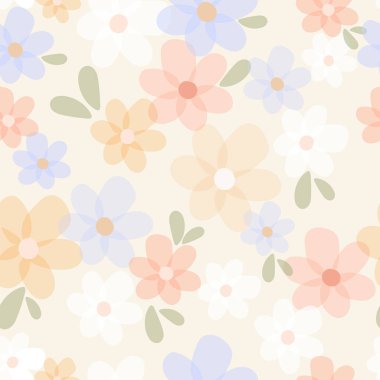 Çiçeksiz desen. Yumuşak pastel renkler. Güzellik ürünleri için kusursuz desen. Yaz ve bahar