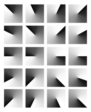 Retro siyah ve beyaz geometrik model arka plan, vektör soyut kare, doğrular. Modayı takip eden Bauhaus desenleri