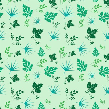 Yapraklı pürüzsüz doku. Vektör illüstrasyonu