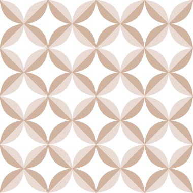 Bej bir arka planda kusursuz İskandinav deseni. Vektör illüstrasyonu