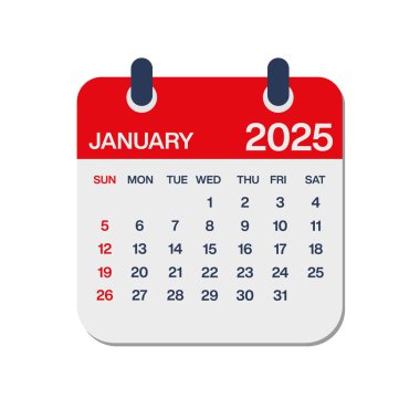 Takvim Yılı 2025, Ocak 2025