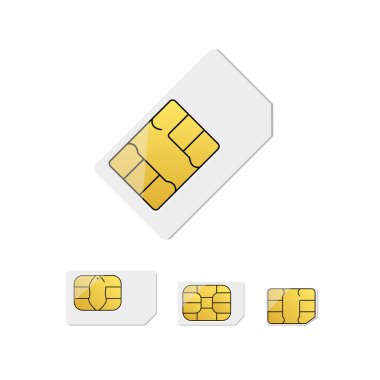 Sim Card. Sim kart seti. Mobil Sim Kart. Akıllı Telefon Sim