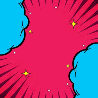 Pop Art çizgi roman tarzı.