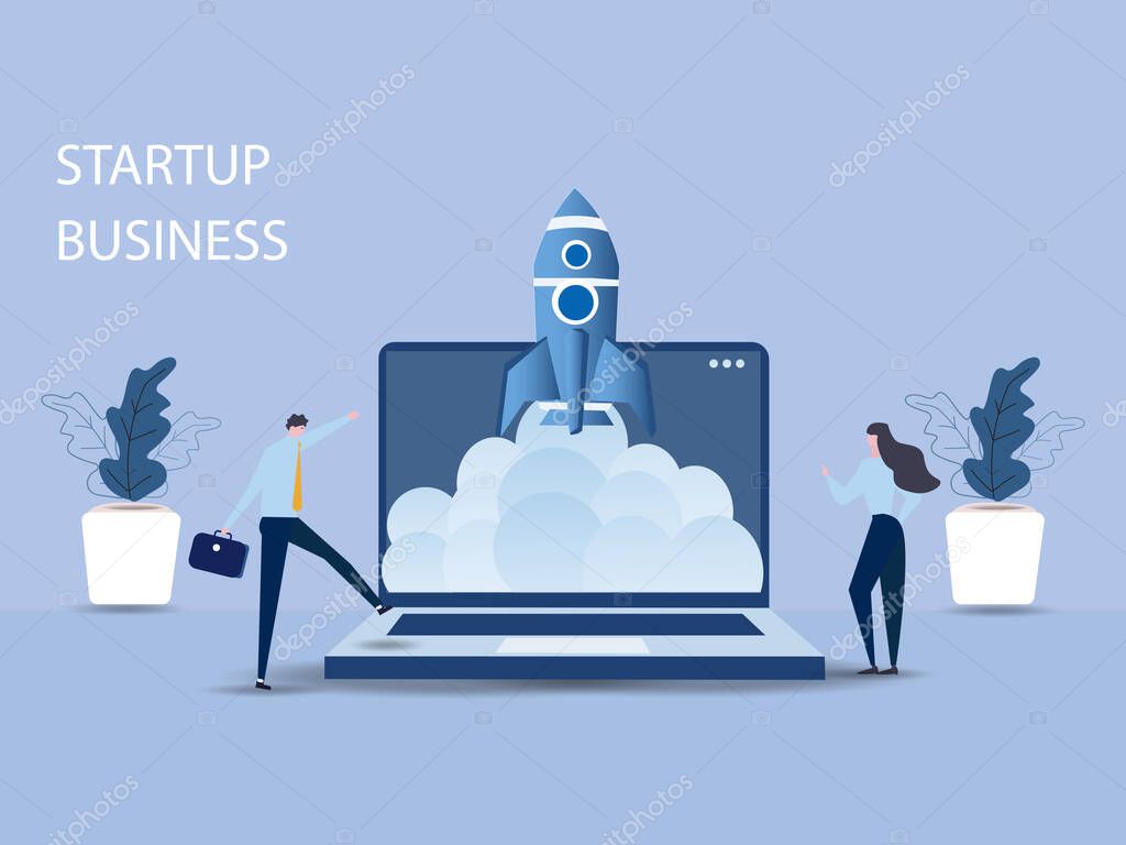 Start a business start a new job or get ready for work Emphasis on intention and determination Motivated businessman preparing to start the race and ready to win the race.
