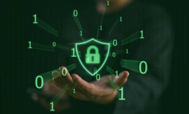Siber güvenlik kavramı, şifreleme ve kullanıcı gizliliği güvenliği, güvenli İnternet erişimi Gelecek teknolojisi ve sibernetik, internet güvenliği, asma kilitli ekran, internet ağ güvenliği, sistem koruması
